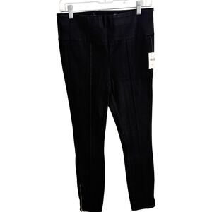 Pilcro Letterpress NWT Anthro Sz 28 Black High Rise Denim Leggings Slim Leg Pant